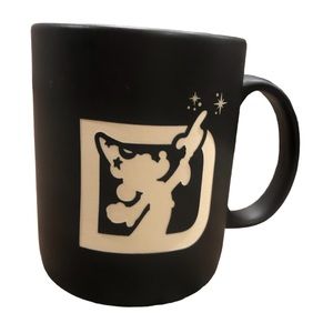 Mickey Mouse sorcerer silhouette vintage coffee mug